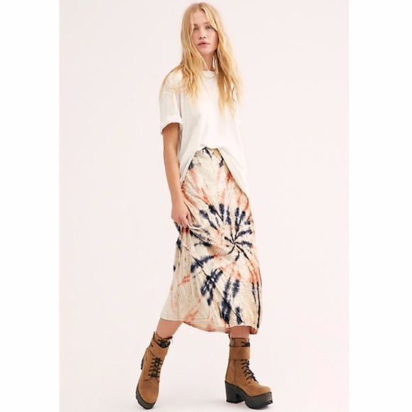 Free People Dresses & Skirts - Free People Serious Swagger Tie Dye Skirt